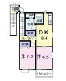 高松琴平電気鉄道<ことでん長尾線>/農学部前駅 徒歩26分 2階 築19年 2DKの間取り