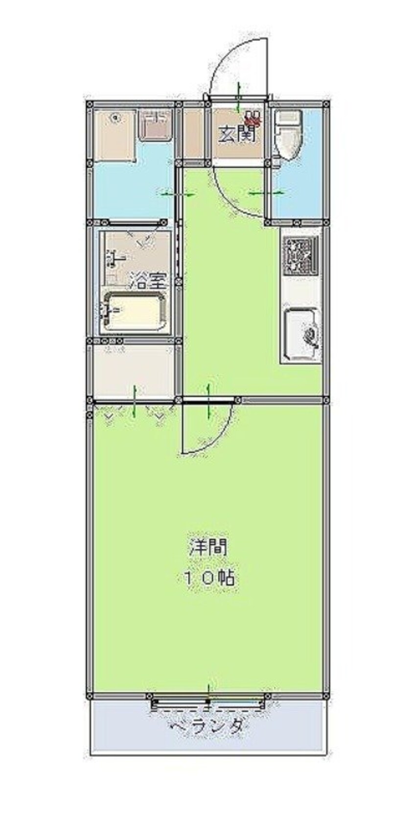 間取図 コンフォート昭和町