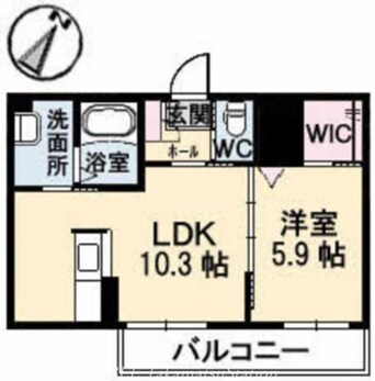 間取図 ハンプトンコート