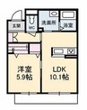 高松琴平電気鉄道<ことでん長尾線>/水田駅 徒歩4分 1階 築6年 1LDKの間取り