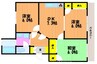 高松琴平電気鉄道<ことでん長尾線>/木太東口駅 徒歩7分 3階 築41年 3DKの間取り