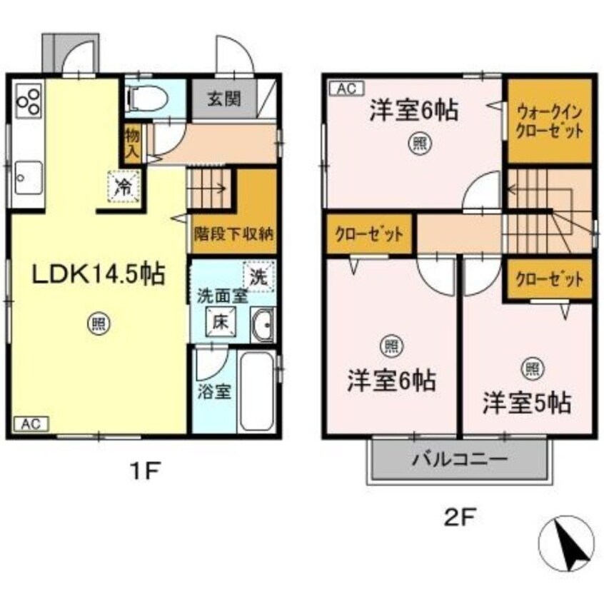 間取図 D-room上福岡　A棟