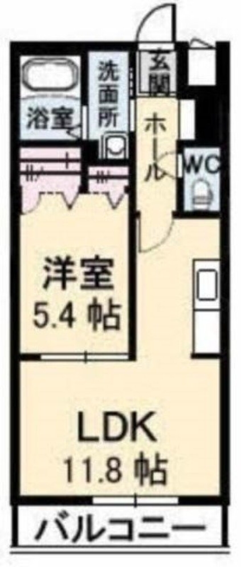 間取図 エルミタージュ　3番館.