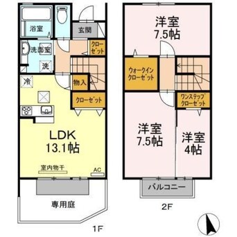 間取図 ル・ポタジェ