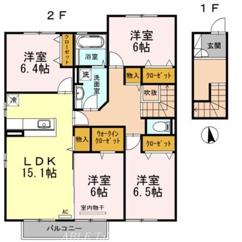 間取図 ソラーナK