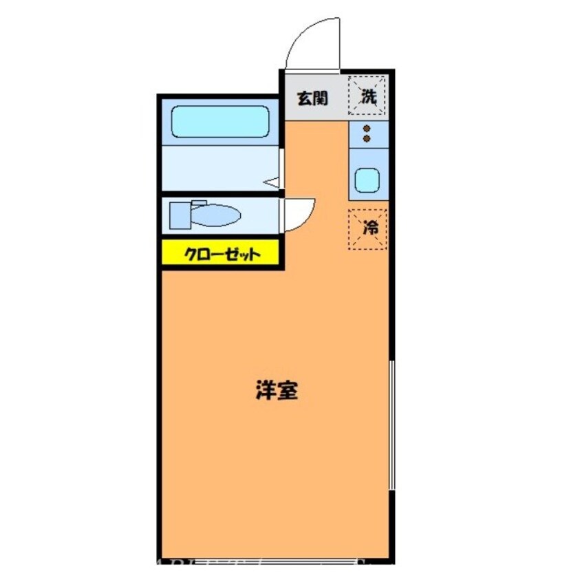 間取図 アバンダン栗林