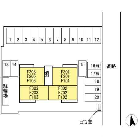  ユニヴェール　F棟