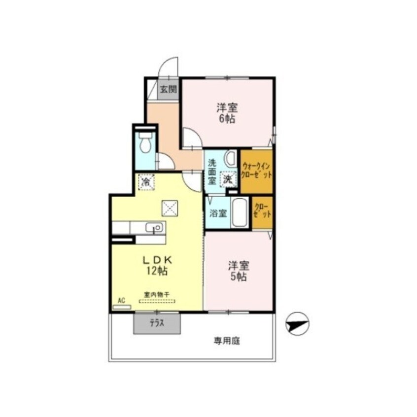 間取図 メゾン　シンシア