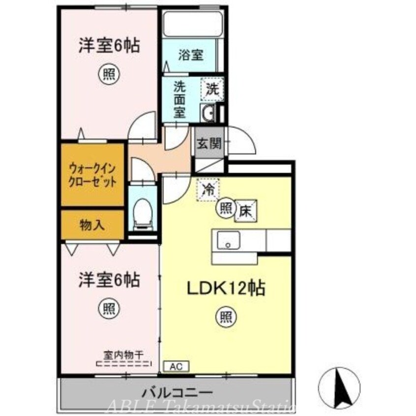 間取図 ルコネッサンス