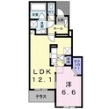 ラフォーレⅤ　Ｂの間取図