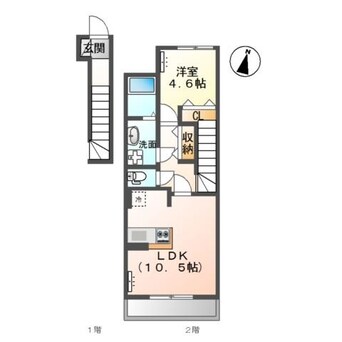 間取図 イニシオ　Ａ