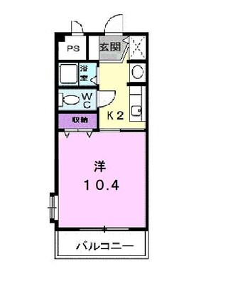 間取図 サンライズ宮川