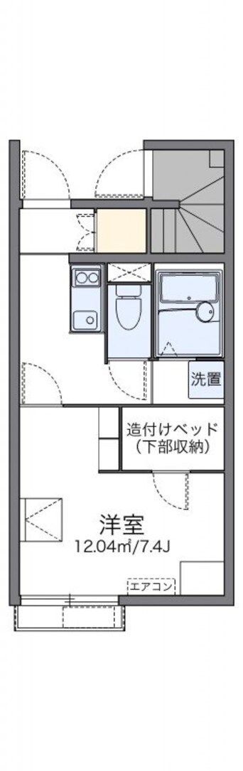 間取図 レオネクストエクレール　エヌ