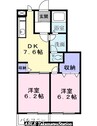 予讃線・内子線/丸亀駅 バス:21分:停歩2分 1階 築23年 2DKの間取り