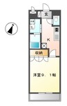 予讃線・内子線/丸亀駅 徒歩69分 2階 築17年 1Kの間取り