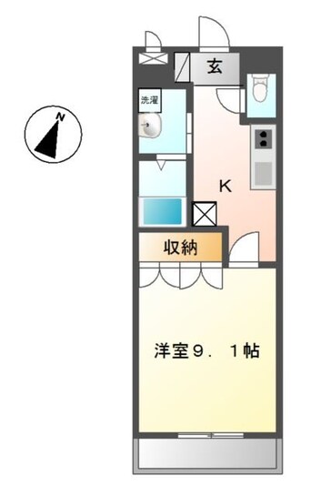 間取図 フルール