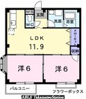 エルディム北山の間取図