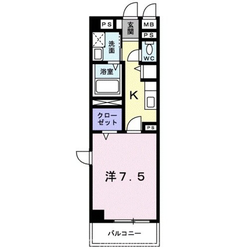 間取図 マルベル宇多津