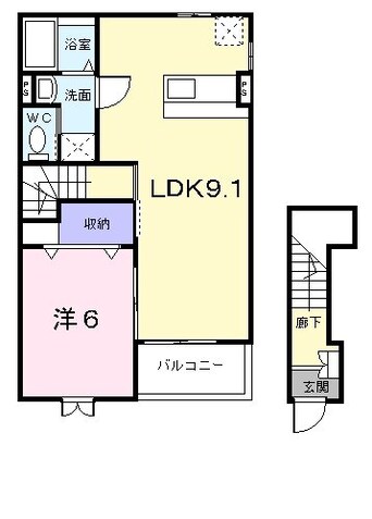 間取図 エアリー・ガーデンＣ