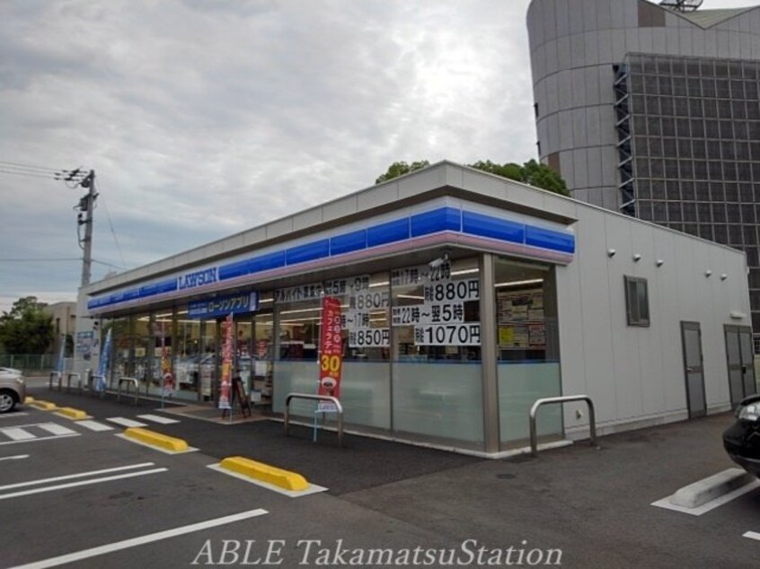 ローソン丸亀土器町東八丁目店(コンビニ)まで750m オーヴ　Ｄｏｋｉ　Ｂ