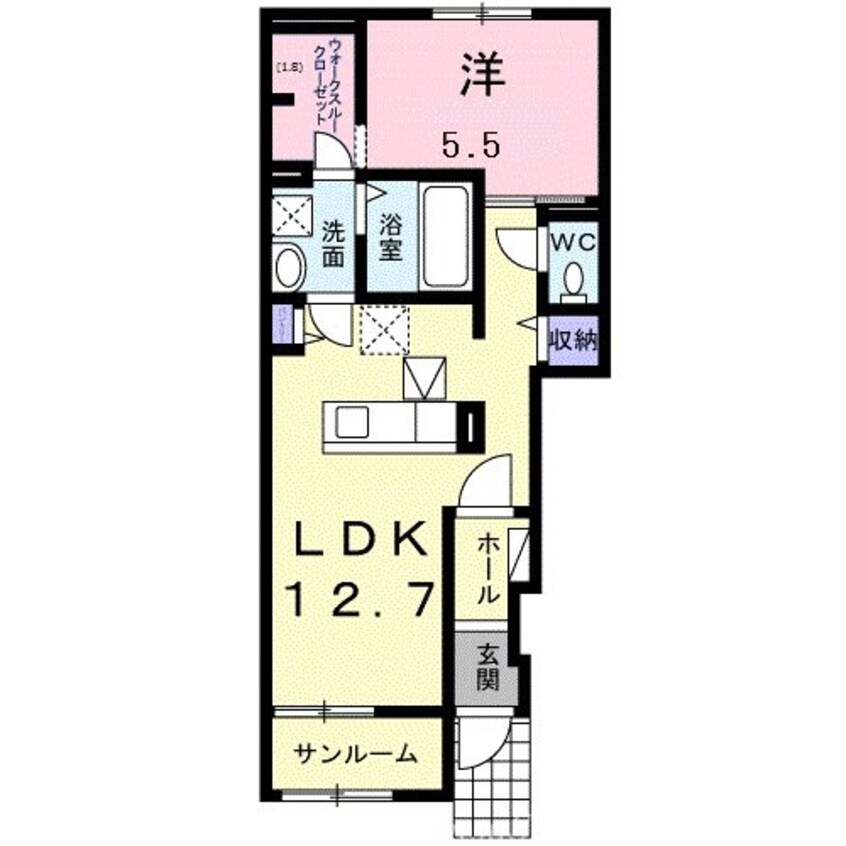 間取図 アナベル