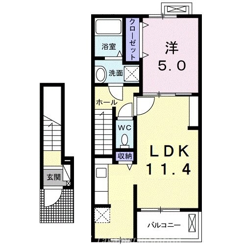 間取り図 セレナーデＢ