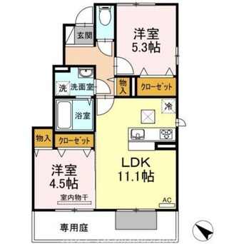 間取図 ウルス　カンパーニュ