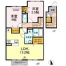 高松琴平電気鉄道<ことでん琴平線>/岡本駅 徒歩68分 2階 築6年 2LDKの間取り