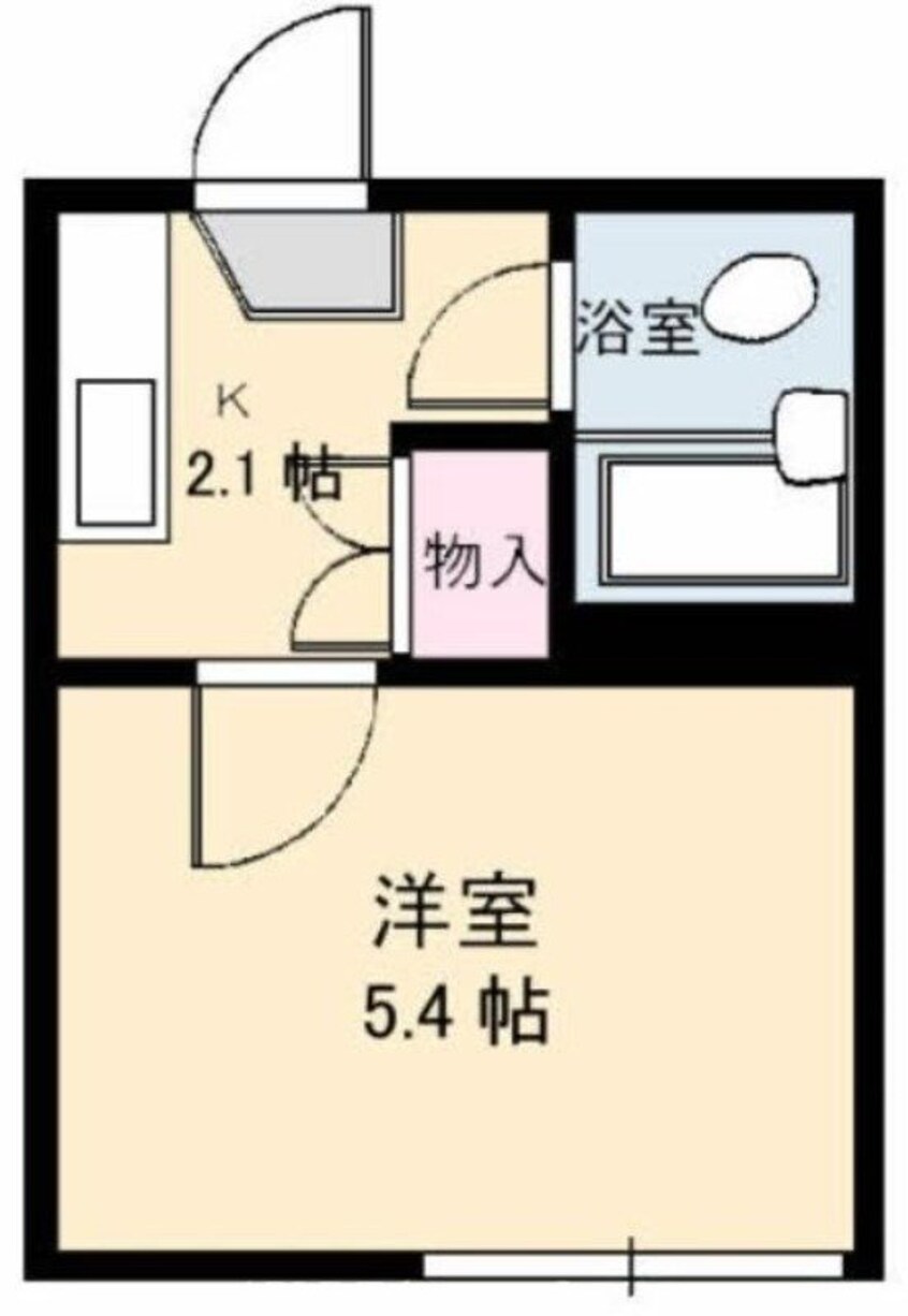 間取図 カーサ・ビアンカ