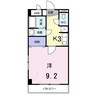 高徳線/栗林駅 徒歩13分 2階 築19年 1Kの間取り