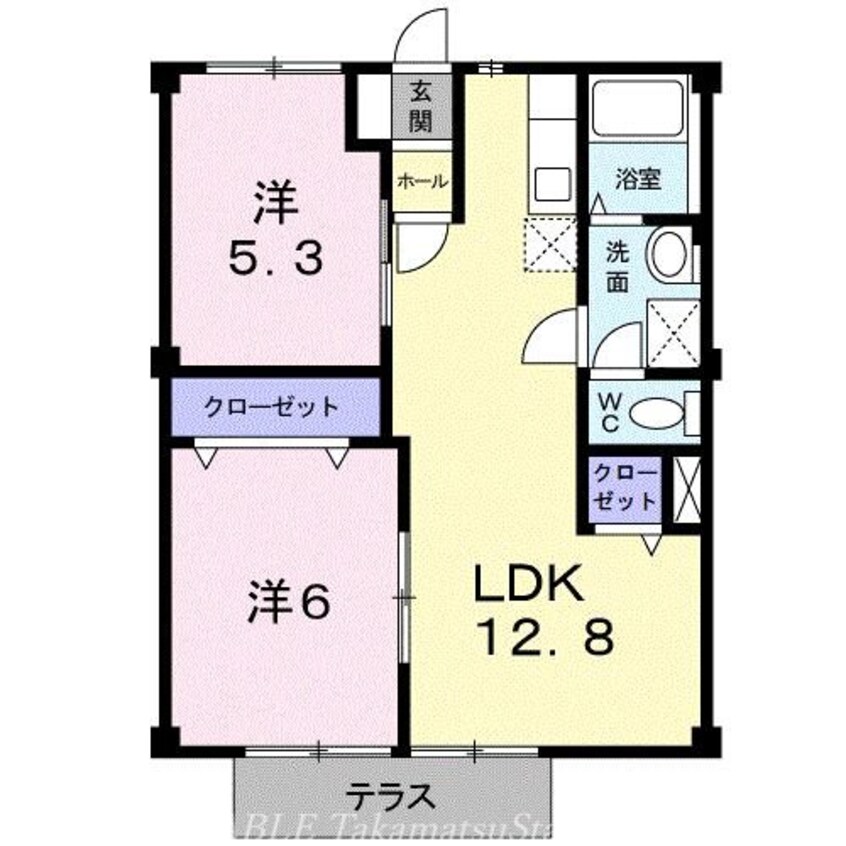 間取図 トラッド杉本