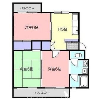 間取図 吉原マンション