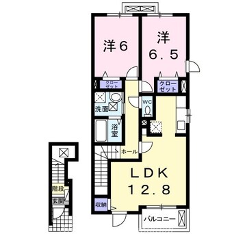 間取図 メゾン　ド　プロバンス　Ｂ