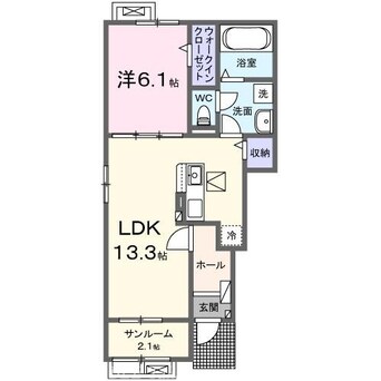 間取図 カメリア郷東Ｃ