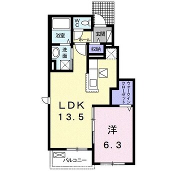 間取図 アンフィニ　ルミエールⅡ