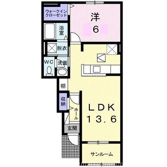 間取図 クラール元山Ｑ