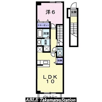 間取図 グローリアスファイブ