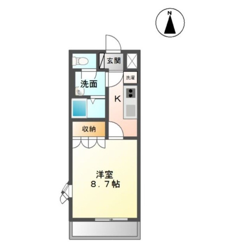 間取図 グランシャリオ