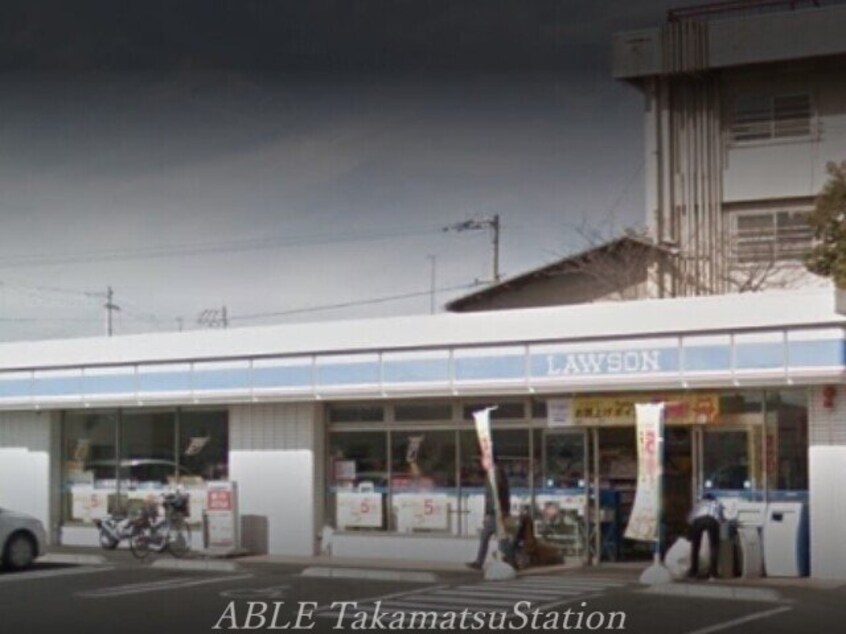 ローソン高松木太町７区店(コンビニ)まで526m ドムス・ヒルズ　Ａ館