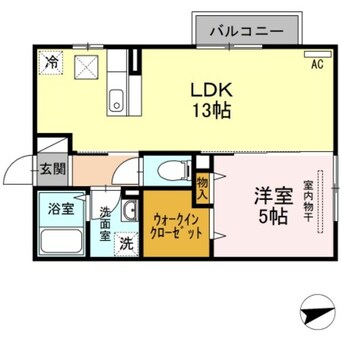 間取図 コートダジュール高松中央