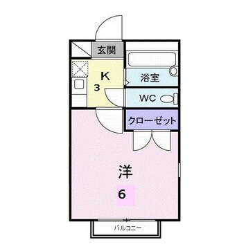 間取図 ベウラハイツ