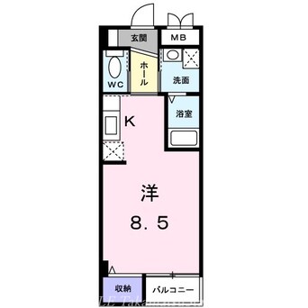 間取図 メゾン　グランディール