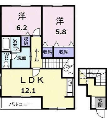 間取図 リファインド・Ｎ　Ⅰ