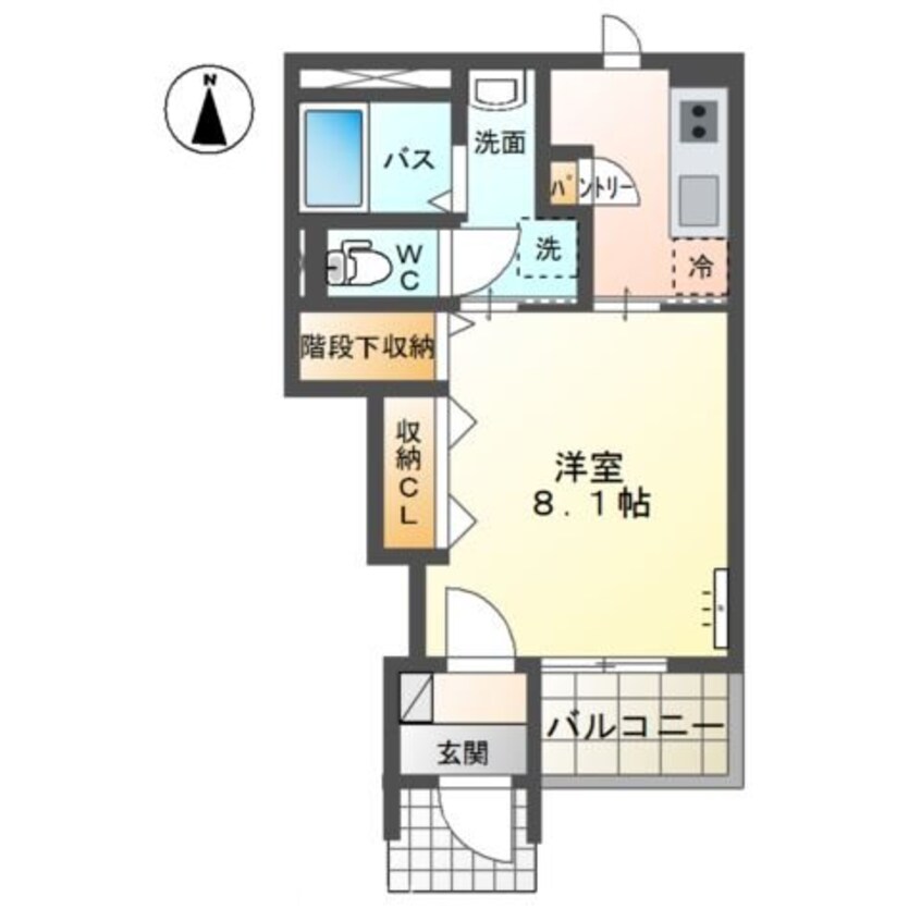 間取図 カンパニュラ