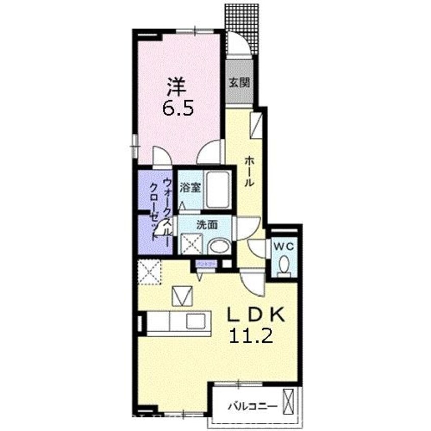 間取図 テール　リッシュⅢ