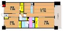 アルファステイツ錦町の間取図