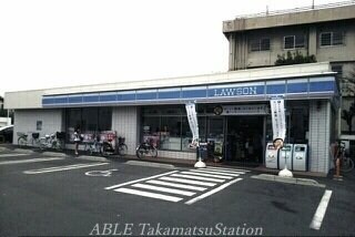 ローソン高松木太町７区店(コンビニ)まで520m ヌーベル・シェトワ　Ｂ