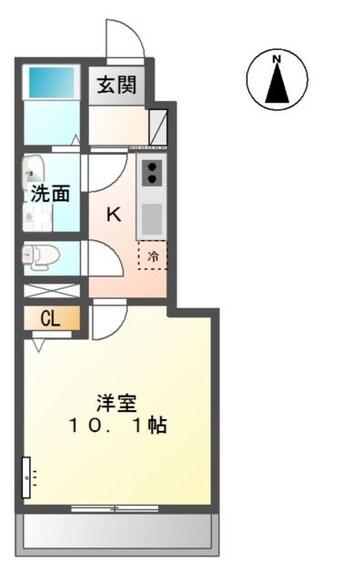 間取図 クレア・ド・ルーン