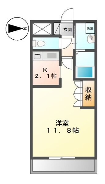 間取図 フォルティア　Ｂ