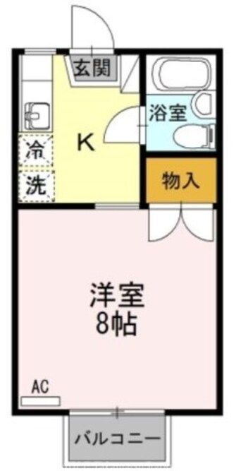 間取図 第２メールブルー